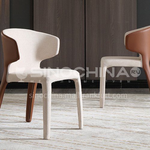 DPT-237 Minimalist dining chair for living room with multiple material options